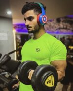 Dr. SaaB Men’s Regular Fit T-Shirt Neon Green - Image 2