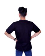 Dr. SaaB Men’s Regular Fit T-Shirt Black / White - Image 5