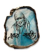 Dr SaaB Sai Shardha Saburi Idol For Car Dashboard, Gift Item - Image 3