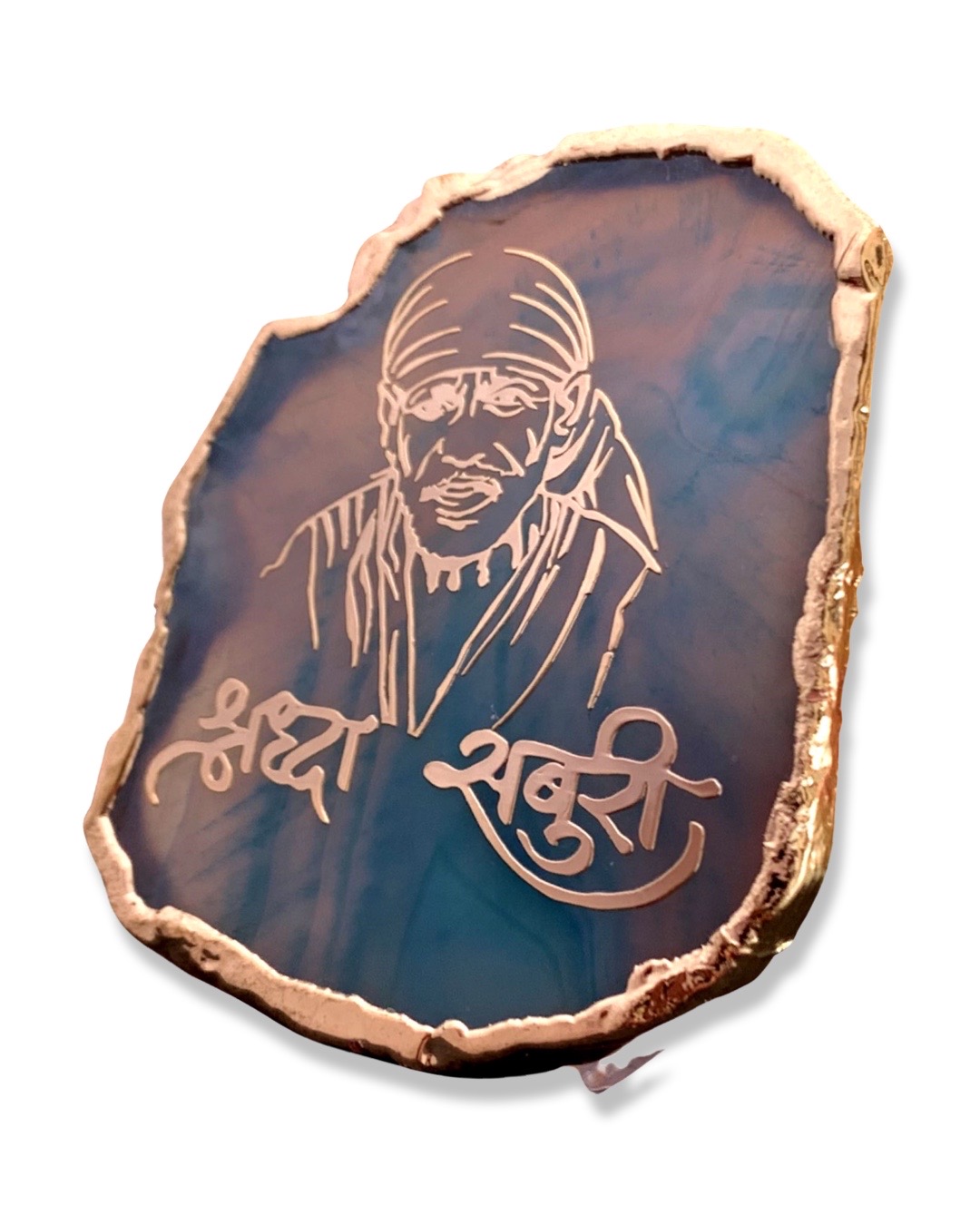 IMG-1546 Dr SaaB Sai Shardha Saburi Idol For Car Dashboard, Gift Item - Image 5