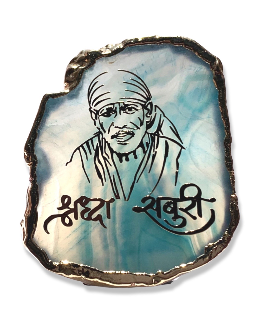 IMG-1547 Dr SaaB Sai Shardha Saburi Idol For Car Dashboard, Gift Item - Image 2