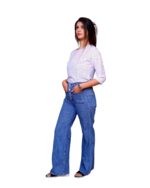 Dr. SaaB Casual Tops for Women, Dot Print for  Girls, Regular Fit, Color: White - Image 3