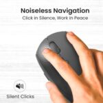 Portronics Toad 30 Wireless Mouse. (Black) - Image 4