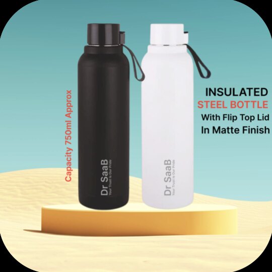 img_6569 Dr SaaB Insulated Premium Vaccum Flask (Water Bottle) - Image 1