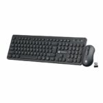 Portronics Key6 Combo Wireless Keyboard and Mouse Set. (Black)