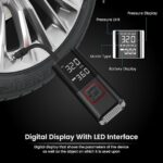 Portronics Vayu 2.0 Rechargeable Tyre Inflator - Image 3